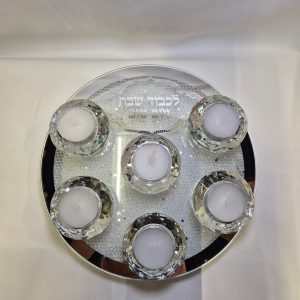 פמוטים קריסטליים לשבת – שקיפות מהפנטת